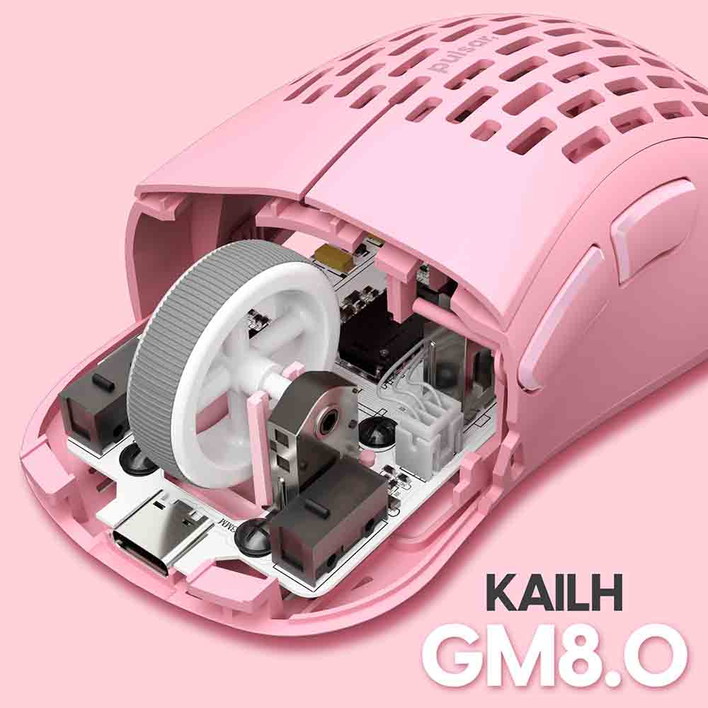 Pulsar V2 Mini Pink với switch Kalih GM8.0